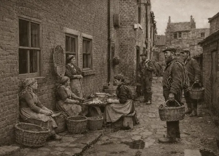 Endeavour Quiet Old Yard Fishermans וויטבי